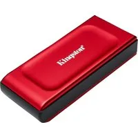 Kingston XS1000R 1TB USB SSD Portable Mobile tragbar 1000GB externe SSD (1 TB) 1050 MB/S Lesegeschwindigkeit, 1000 MB/S Schreibgeschwindigkeit, USB-C, USB 3.2 Gen 2, Kompakt, Leicht, Adapter inklusive