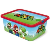 Super Mario Aufbewahrungsbox Super Mario Kunststoff Aufbewahrungsbox 13 L