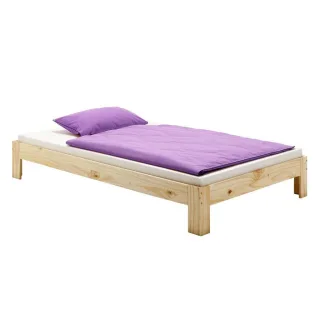 Idimex Futonbett, Natur, Holz, Kiefer, Vintage, 140x200 cm, FSC Mix, Schlafzimmer, Betten, Futonbetten