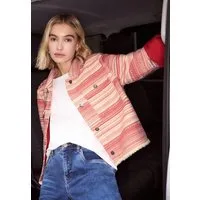 STREET ONE STUDIO Blouson mit buntem Streifenmuster