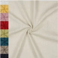 MAGAM-Stoffe Stoff "Julia", Leinenstoff aus 100% Leinen ÖKO-TEX Meterware ab 50cm