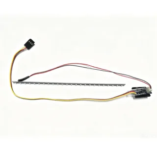 HB Toys R1011 R1012 R1013 R1014 1/10 Rock Crawler RC Car Parts Headlight Roof LED Light Vehicles Models Replacement Spar