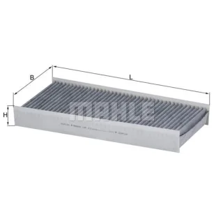 Mahle Aktivkohle-Innenraumfilter Citroen Jumpy Fiat Scudo Peugeot Expert LAK412