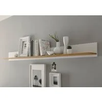 Home affaire Wandregal City/Giron, modernes Wandboard, Wandhalter mit Ablagefläche, vielseitig einsetzbares Hängeregal