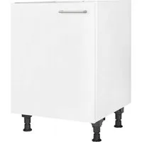 nobilia® Spülenschrank "Laser", Ausrichtung wählbar, vormontiert, in den Breiten 45 und 60 cm, mit höhenverstellbaren Sockelfüßen