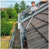 Maximex Schaufel WENKO Maximex Dachrinnenschaufel Maxi, Dachrinnenreiniger mit lange