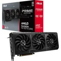 Radeon RX 9070 GRE PRIME OC, Grafikkarte grau, RDNA4, GDDR6, 2x DisplayPort, 2x HDMI