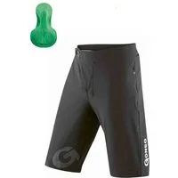 Gonso Fahrradhose Gonso Herren Bikeshorts SITIVO 15302 schwarz-grün