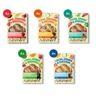 Nutriment Frischemenü Probierpaket 20x400 g