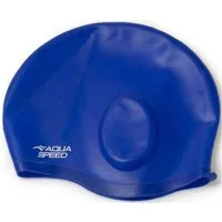 Aqua Speed Badekappe XL-Schwimmkappen für Langhaar: EAR CAP VOLUME & MONO Badehaube XL