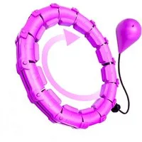 Diyarts Hula-Hoop-Reifen Smart Ohne Zähler (Einzelprodukt mit verstellbaren Segmenten), Nie mehr herunterfallen – ideal für Anfänger & Profis