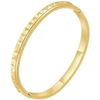 ROUGEMONT Armreif Massiver Edelstahl Damen Armreif Kenzo 18K Gold 17cm (XS), Hypoallergen