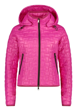 AMBER & JUNE - Steppjacke Festival Fuchsia - Gr. - 42