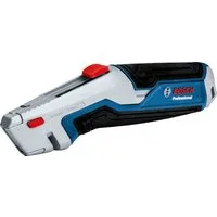 Bosch Professional Teppichmesser (1600A027M5), Klinge: 1,9 cm, inkl. 10 Ersatzklingen 62 x 19 mm