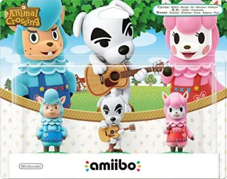 amiibo Animal Crossing 3er Figuren-Set (K.K. Rosina Björn)