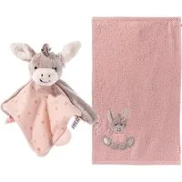 Sterntaler® Schmusetuch Geschenkset Emmi Girl, (Set)