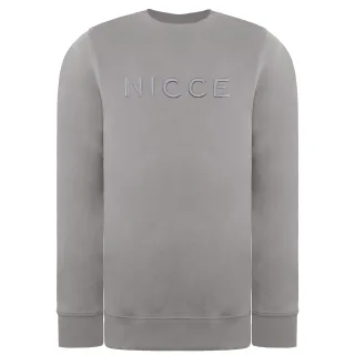 Nicce Mercury Herren Sweatshirt in Kreidegrau