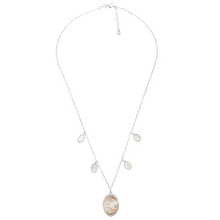 Orphelia 'Jarina' Halskette für Damen aus 925er Sterlingsilber – Silber/Rosé ZK-7165