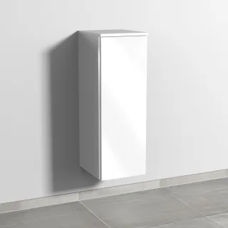 Sanipa 3way Mittelschrank mit 1 Tür, Weiß-Glanz, BS11978 BS11978