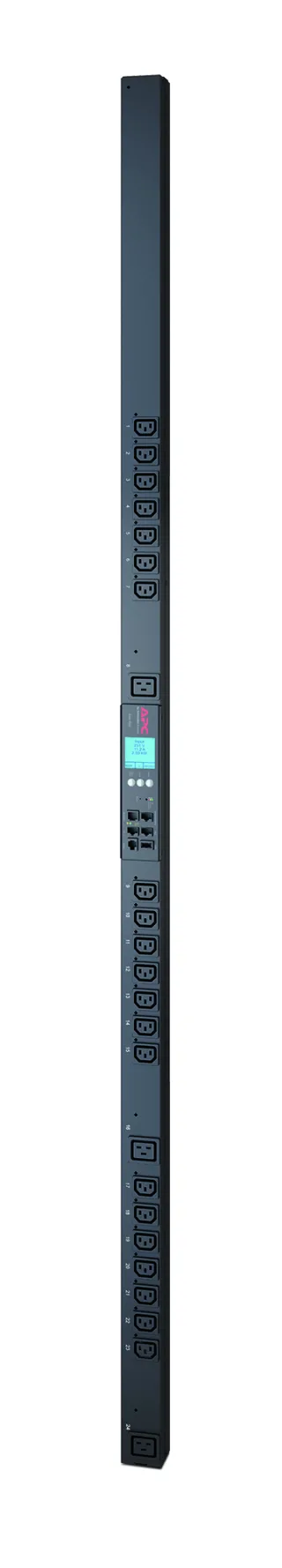 APC Metered-by-Outlet with Switching Rack PDU ZeroU 2G | ap8659 | Stromverteilungseinheit (Rack - einbaufähig)