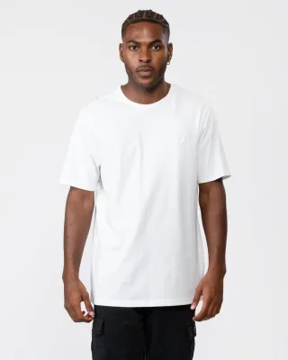 Lyle & Scott Tonal Eagle Wei�es T-Shirt