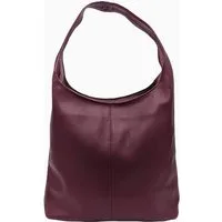 Taschenkinder Shopper Maxi Ledertasche „Joana“ – Shopper Echtleder, große Hobo-Beuteltasche, Echtes Leder, Made in Italy