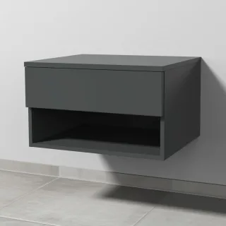 Sanipa Anbau-/Solitärschrank 2morrow (P1354) 340x600x520 Anthrazit-Matt, P135422 P135422
