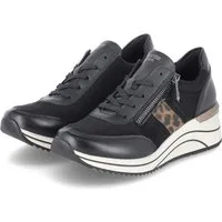 Remonte Remonte D0T09-04 Damen Textil & Synthetik black Schnürschuh
