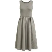 ITALY VIBES Sommerkleid - ärmelloses Kleid Damen - Midikleid - Jerseykleid - Strandkleid ONE SIZE / passend für Größe XS - L