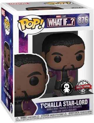 Funko Pop! Marvel Studios 876 - T'Challa Star-Lord