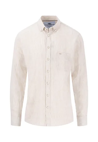 FYNCH-HATTON - Linen Fine Stripe, B.D., 1/1 sand - Gr. - M