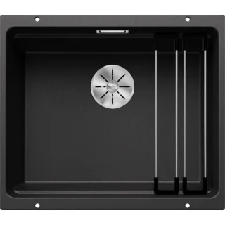Blanco Etagon 500-U Etagen-Spüle 522227 53x46cm, Silgranit, anthrazit, für Unterbau