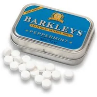 BARKLEYS Süßigkeit, Barkleys Mini Peppermint Pastillen mit Pfefferminz zuckerfrei 15g