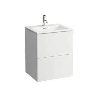 LAUFEN Kartell Waschtisch mit Unterschrank 60 cm 8603336401041 Waschtisch-Set, 60x50x72,6cm, weiß matt