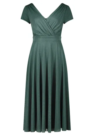 Vera Mont - Cocktailkleid dark green/grey - Gr. - 40
