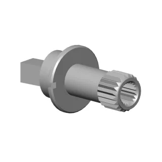 Dornbracht Anschluss Ersatzteile 092906030 D. 23 x 45 mm roh vernickelt 092906030-07