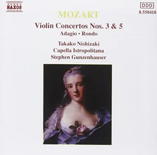 Mozart Violinkonzert 3 und 5 Nishizaki
