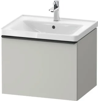 Duravit D-Neo Waschtischunterbau wandhängend Betongrau Matt 584x452x440 mm - DE42490BD070000 DE42490BD070000