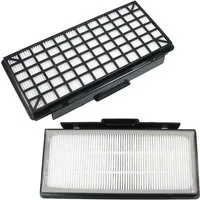 Trade-Shop HEPA-Filter passend für Siemens Q5.0, Z5.0, Z6.0, Z7.0, VSQ5X1230, VSQ5X1238, Zubehör für Staubsauger, Allergikerfilter / Pollenfilter / Hygienefilter mit Power-Filtration