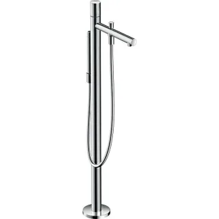 Axor Uno Wannenarmatur 45416000 chrom, bodenstehend, mit Zerogriff