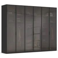 rauch Kleiderschrank Schrank Garderobe SKAT SHINE Breiten 151/201/251/301cm, Höhe 223/235cm (3 verschiedene Ausstattungen BASIC/CLASSIC/PREMIUM (inkl. SOFT-CLOSE) edle Schrankfront mit hochwertigen Glasrahmentüren MADE IN GERMANY