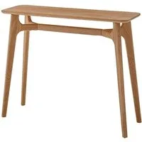 möbelando Konsole BANTRY, in holzfarben, Eiche - 100x80x35cm (BxHxT)