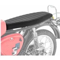 Craftride Sitzbank Sitzbank flach VS1 kompatibel mit Simson S50 S51 S70 Sitz schwarz