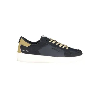Gas Blau Polyurethan Herren Sneaker