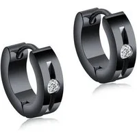 Firetti Paar Creolen Schmuck Geschenk Glamour, klassisch, mit Zirkonia (synth)