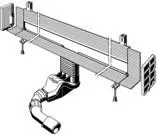 Viega Wandablauf Advantix Vario, 4967.10 in 300-1200mm Kunststoff 736552