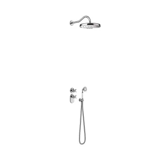 Tres Bausatz 2 Wege Thermostat Unterputz Block System für die Dusche , 24235202 24235202