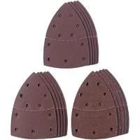 Q-Stick Schleifblatt-Set für Multischleifer, 150 x 100mm 15-teilig, Körnung 60, 120, 180
