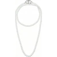 styleBREAKER Schulterriemen Perlen Handykette mit Chain Inlay Taschengurt (1-St)