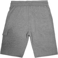 Max Men Sweatshorts Trainings Schorts mit Cargo Tasche Kurze Sport für Herren Baumwolle Regular Fit unifarben elastisch Kordelzug